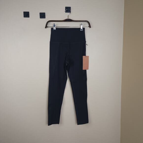 Girlfriend Collective Compressive High-Rise Legging in Black Size XS - Picture 1 of 7